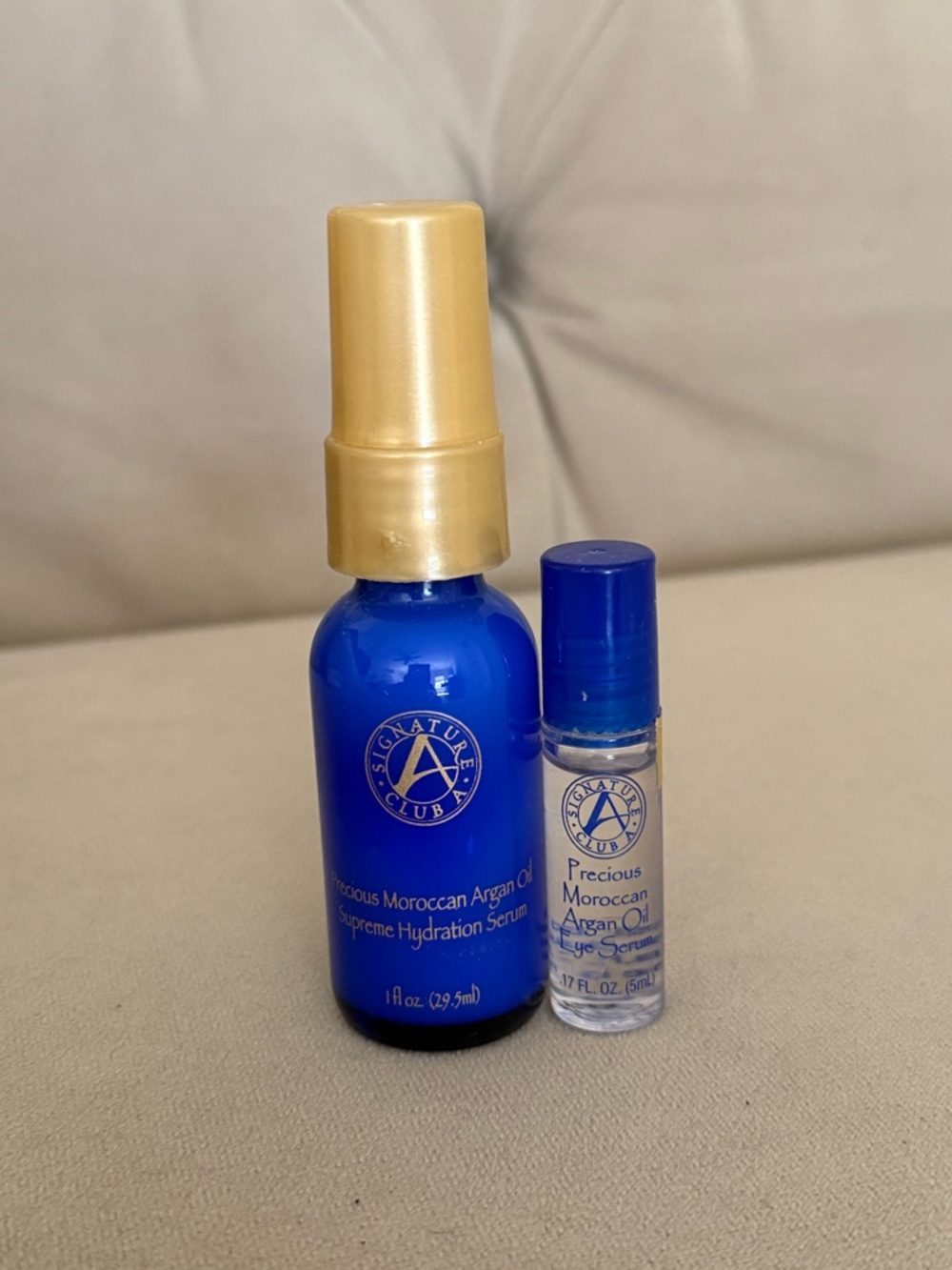 Precious Moroccan Argan Oil Hydration Serum - Blue/Gold